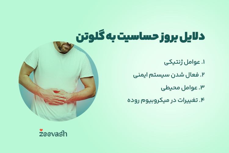 دلایل حساسیت به گلوتن